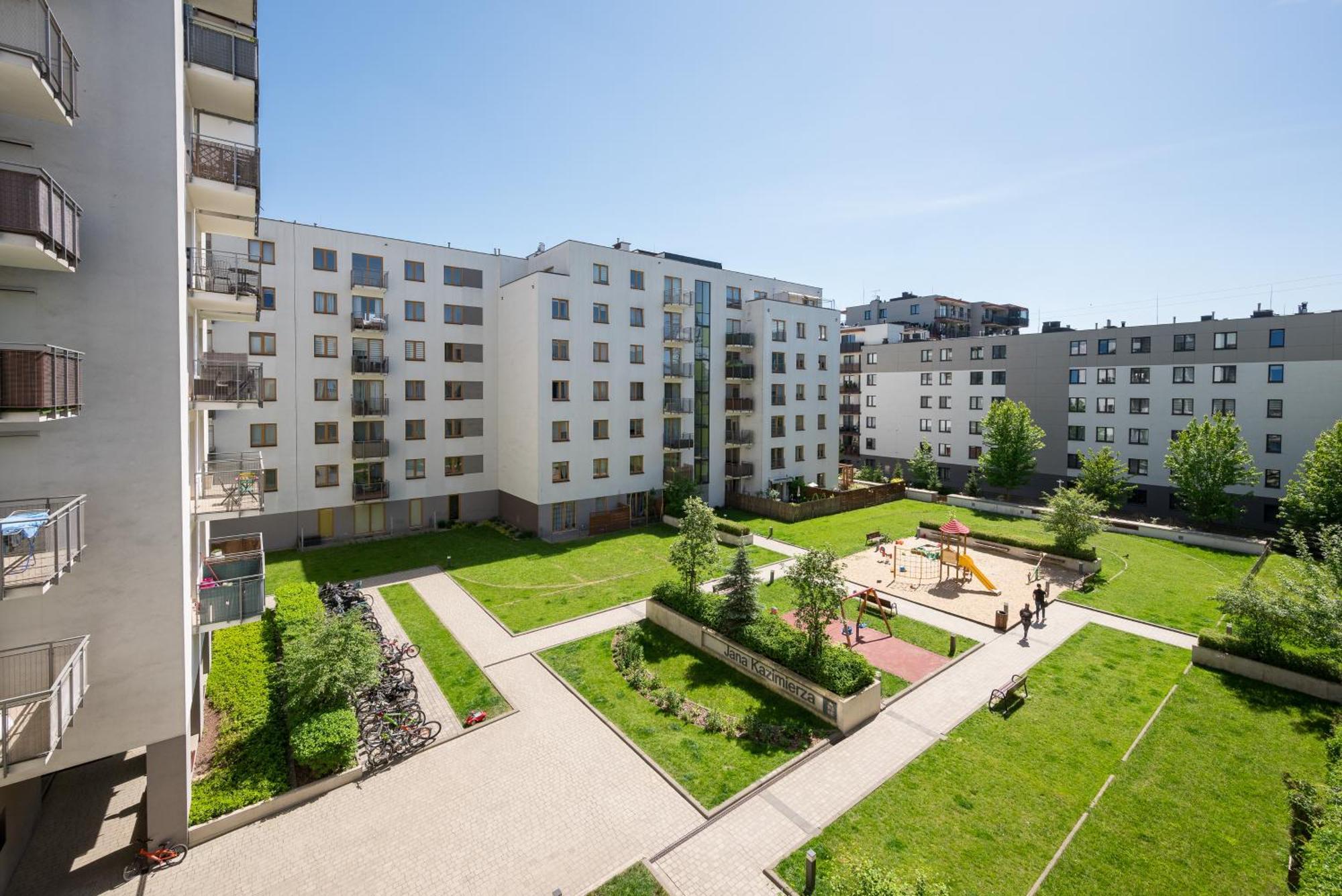 Wola Jana Kazimierza Chic Apartment Warszawa Exteriör bild